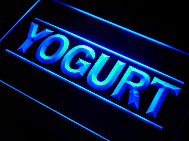 Yogurt Shop Neon Light Sign